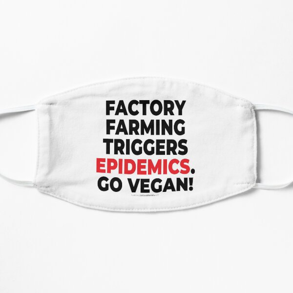 vegan to prevent pandemics like coronavirus / covid-19 (103 v2) Mask