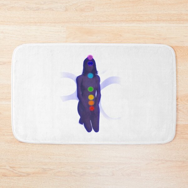 Item preview, Chakra Mediation-Blue with OM designed and sold by m2inspiration.