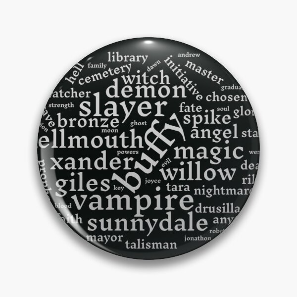 Item preview, Buffy the Vampire Slayer word scramble designed and sold by jamiepsdesigns.