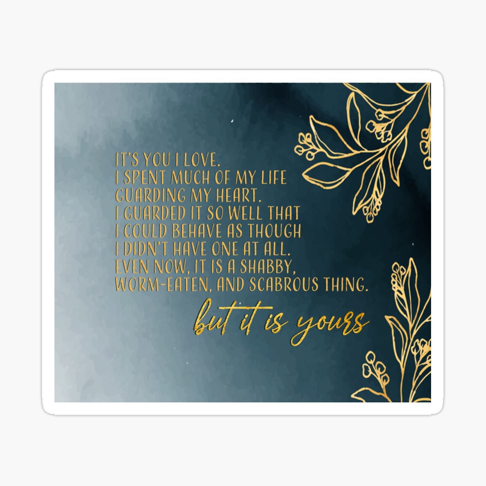 cardan it is yours quote