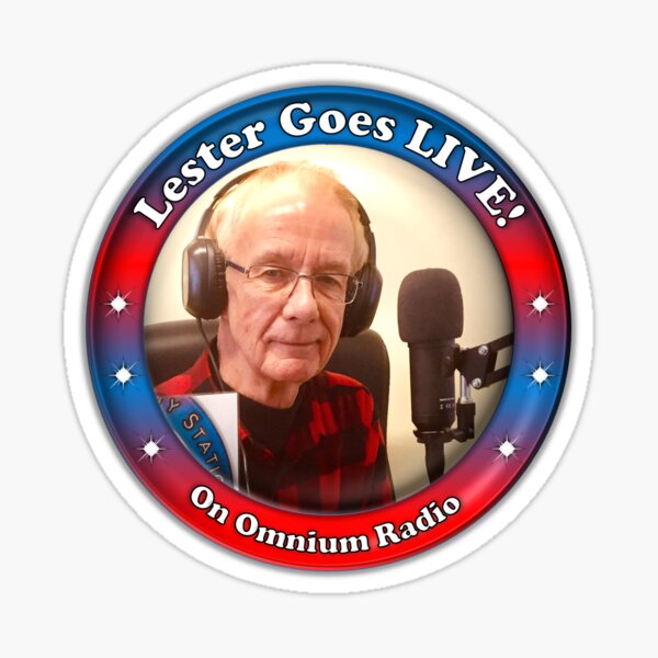 Lester Goes LIVE Sticker