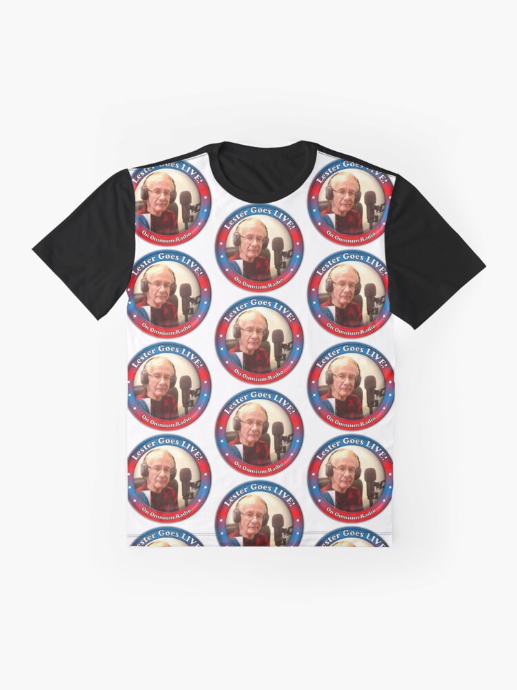 Alternate view of Lester Goes LIVE Graphic T-Shirt