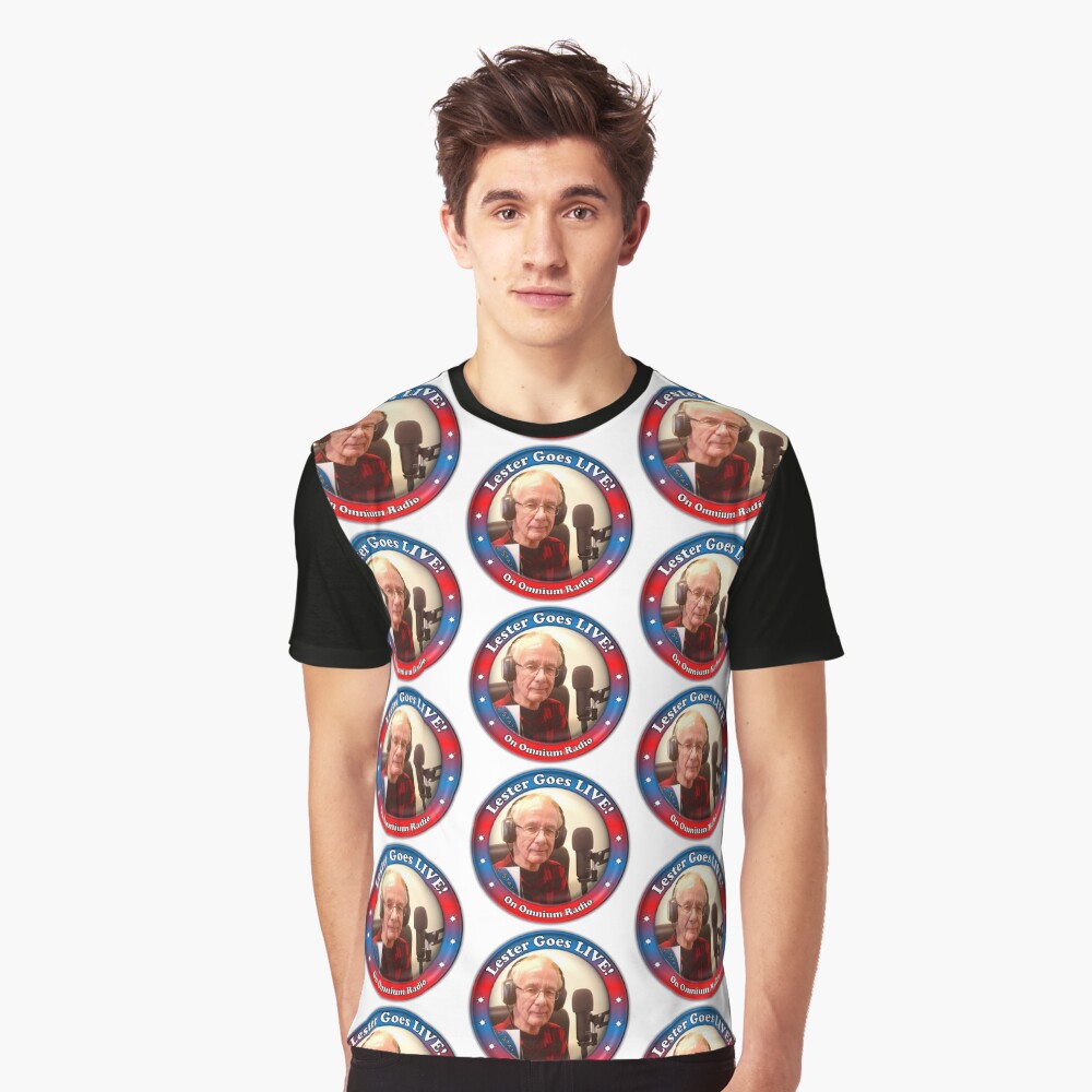 Lester Goes LIVE Graphic T-Shirt