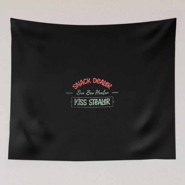 Item preview, Snack Dealer Boo Boo Healer Kiss Stealer | Funny Gift For Mom designed and sold by BeYourOwnHero.