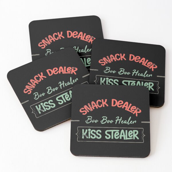 Item preview, Snack Dealer Boo Boo Healer Kiss Stealer | Funny Gift For Mom designed and sold by BeYourOwnHero.