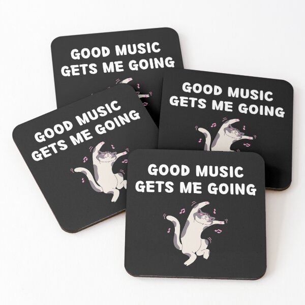 Item preview, Good Music Gets me Going designed and sold by razvigod.