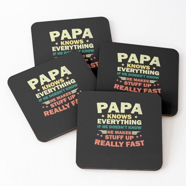 Item preview, Papa Knows Everything Funny father designed and sold by thehafdesigner.