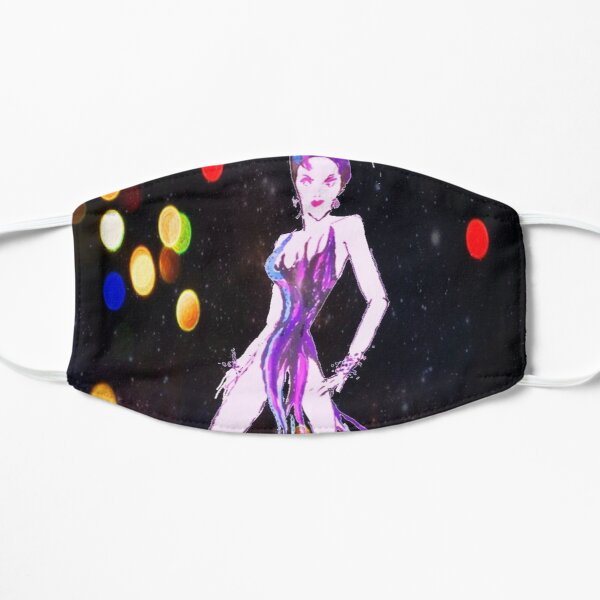 The Ferocity of a Showgirl Flat Mask