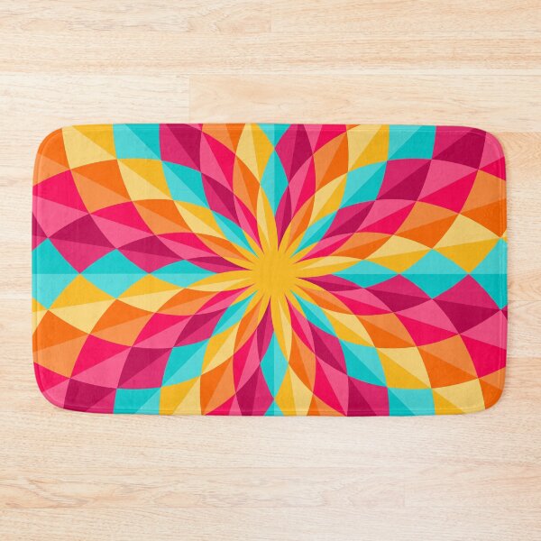 Item preview, Paradise flower, festive geometric pattern  designed and sold by Slanapotam.