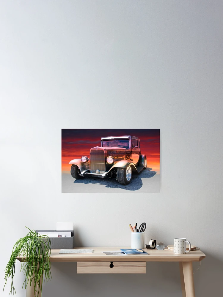 Thumbnail 2 of 3, Poster, Sunset Ride designed and sold by JohnDSmith.