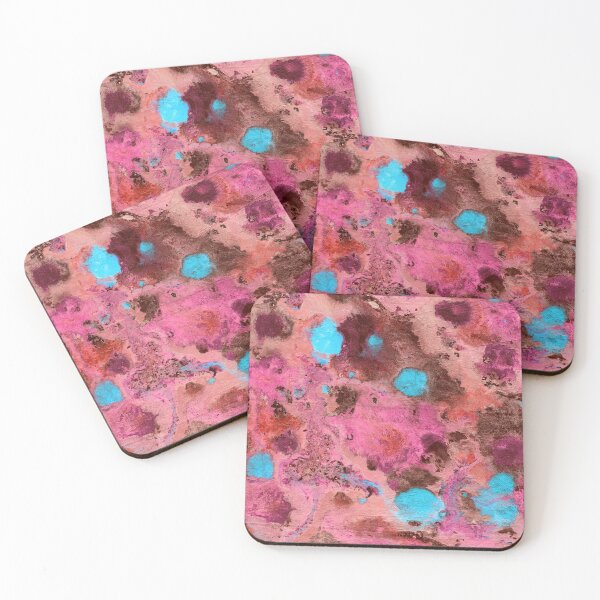 Item preview, Blue Spots Abstract Pattern designed and sold by MyTribePatterns.