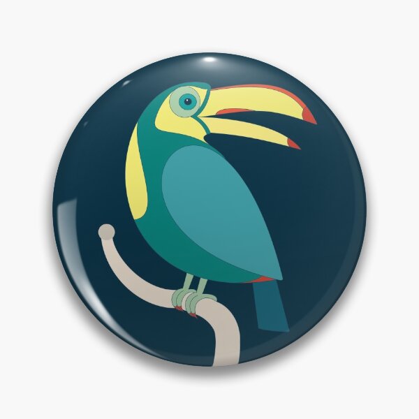 Item preview, TOUCAN WITH RED NAILS designed and sold by Jean Gregory Evans.