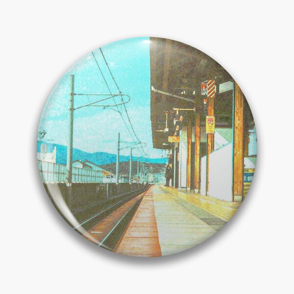Aperçu de l'œuvre Japon – « Vous ne voyez pas la gare sourire ? » créée et vendue par LittleJapan.