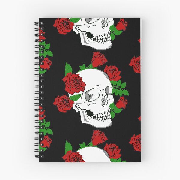 Item preview, SKULL HEAD ROSES UNISEX designed and sold by haroune rachid.