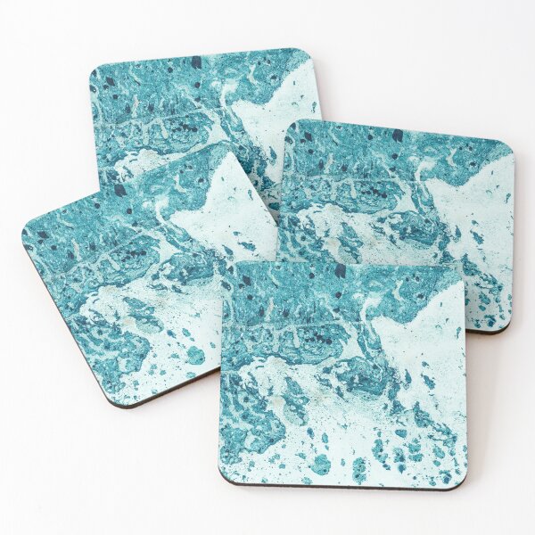 Item preview, Marble - Green And Aqua designed and sold by BohemianAtlas.