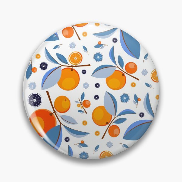Item preview, Spring Orange Pattern designed and sold by lanolga.