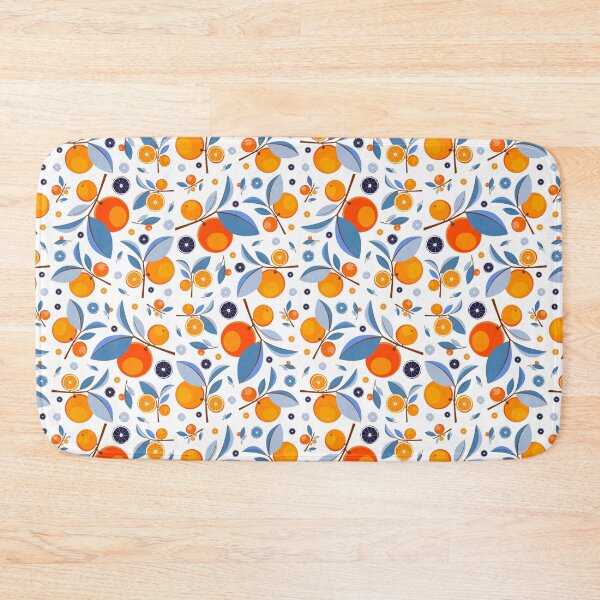 Item preview, Spring Orange Pattern designed and sold by lanolga.