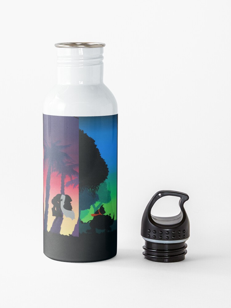 Alternate view of Pentaptych Silhouettes Water Bottle