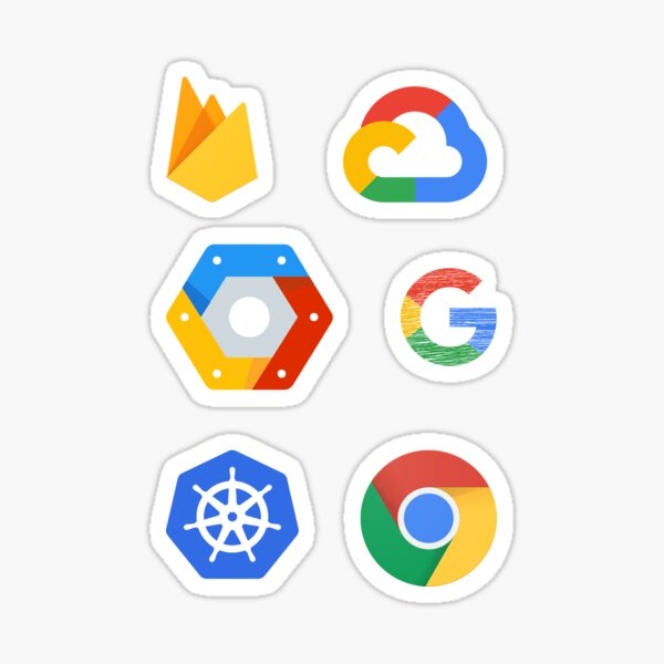 google dev stickers Pegatina