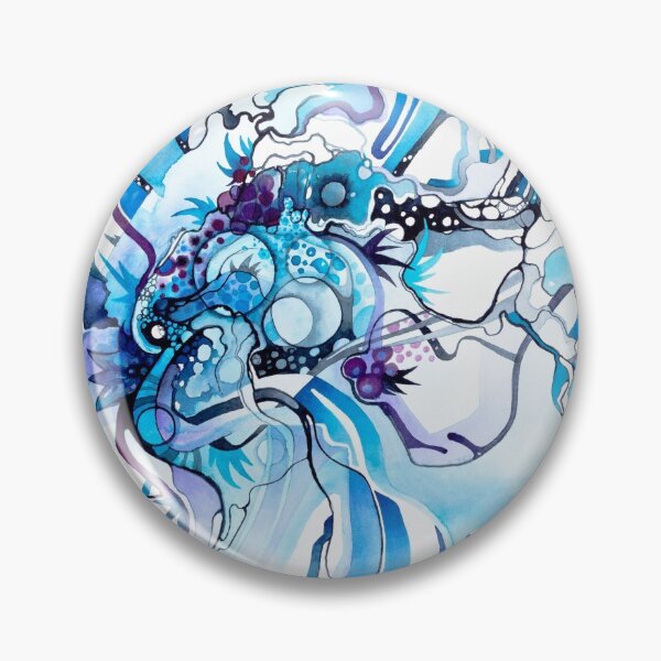 Item preview, Sub-Atomic Stress Release Therapy - Watercolor Painting designed and sold by jeffjag.