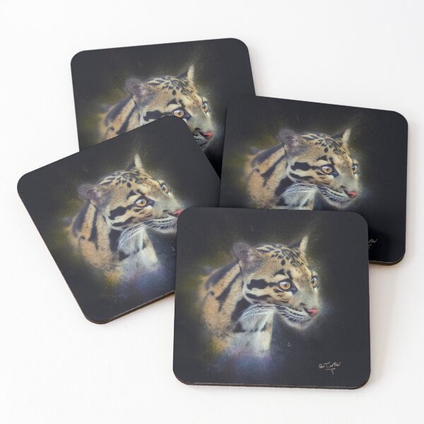 Item preview, Portrait of a nebula panther designed and sold by Pearcatprod.