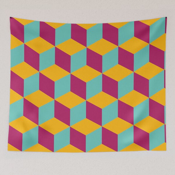 Item preview, Pop Blocks! Turquoise Sunrise by Mousse  designed and sold by MousseFashion.