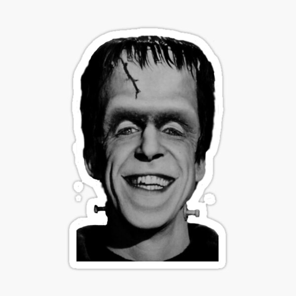 Aperçu de l'œuvre Profil de Herman Munster créée et vendue par Casual Horror.