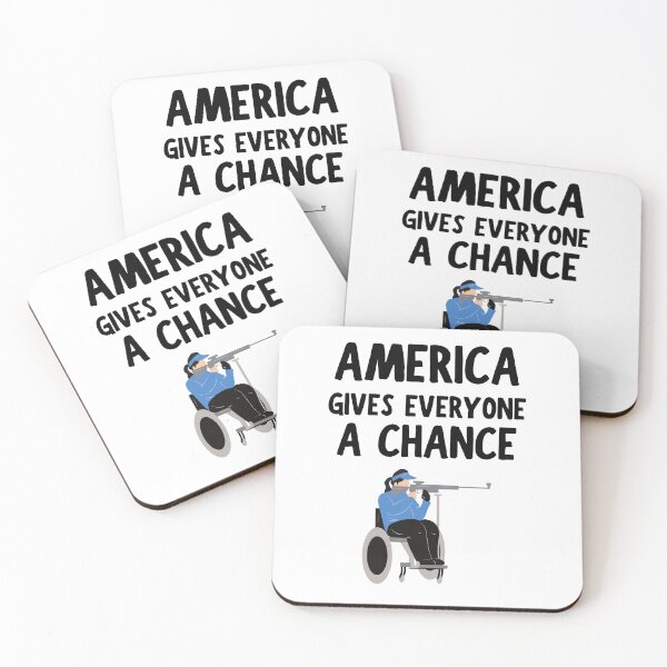 Item preview, America Gives Everyone a Chance designed and sold by razvigod.