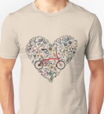 I Love Brompton Bikes Unisex T-Shirt