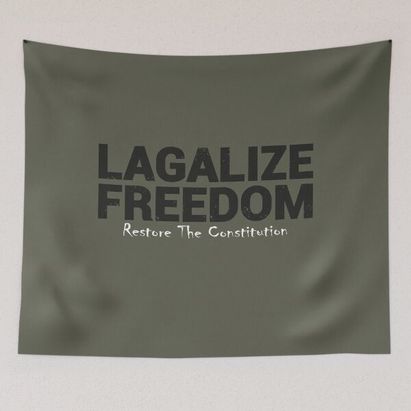 Item preview, Legalize Freedom | Restore The Constitution | Bang Bang Apparel Men's designed and sold by Draw Design.