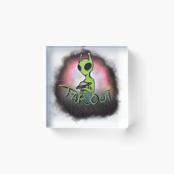 Item preview, Far Out Alien designed and sold by TheSaltedSlug.