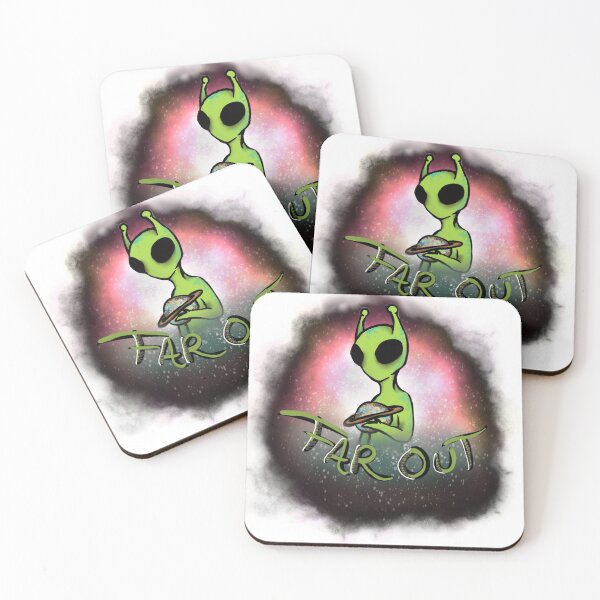 Item preview, Far Out Alien designed and sold by TheSaltedSlug.