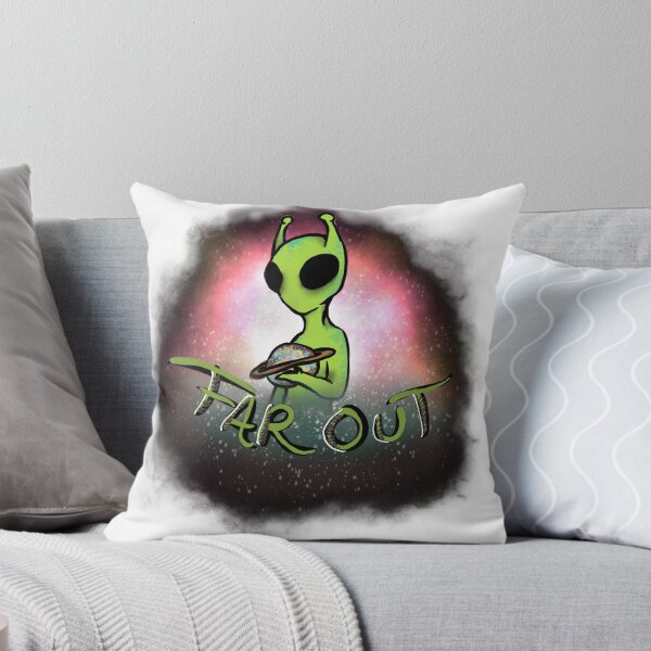 Item preview, Far Out Alien designed and sold by TheSaltedSlug.