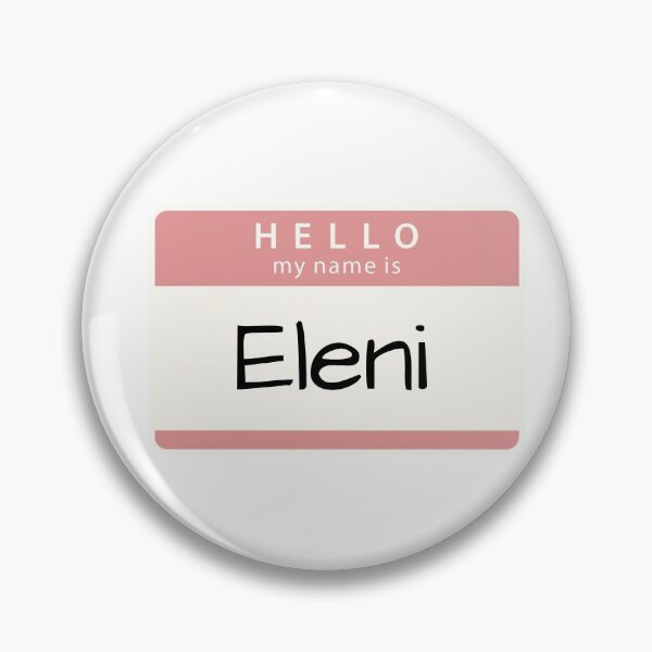 Item preview, Hello my name is Eleni designed and sold by melbournegirl.