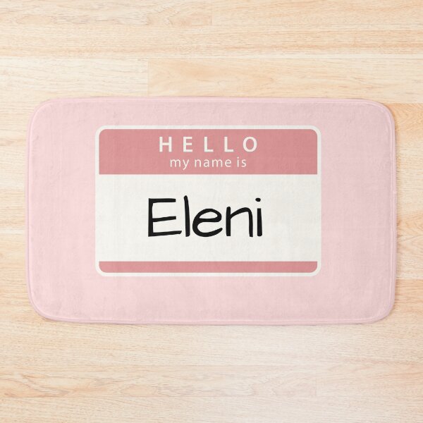 Item preview, Hello my name is Eleni designed and sold by melbournegirl.