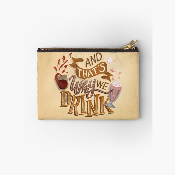 Item preview, And That's Why We Drink Illustration ATWWD designed and sold by Amber  Liu.