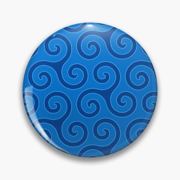 Item preview, Celtic Trinity Spirals In Blue designed and sold by Cleave.