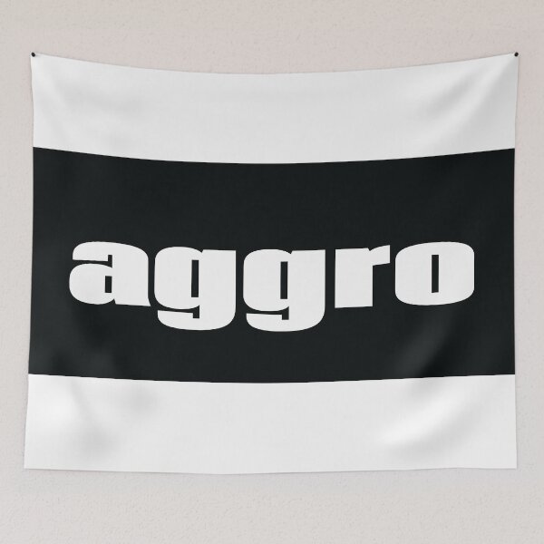 Item preview, Aggro Aggravation Aggressive Behavior Words Gamer Use designed and sold by ProjectX23.