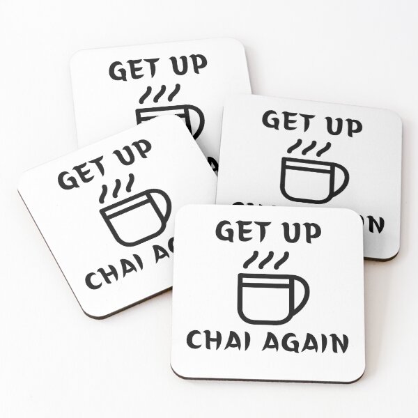 Item preview, Get Up Chai Again designed and sold by razvigod.