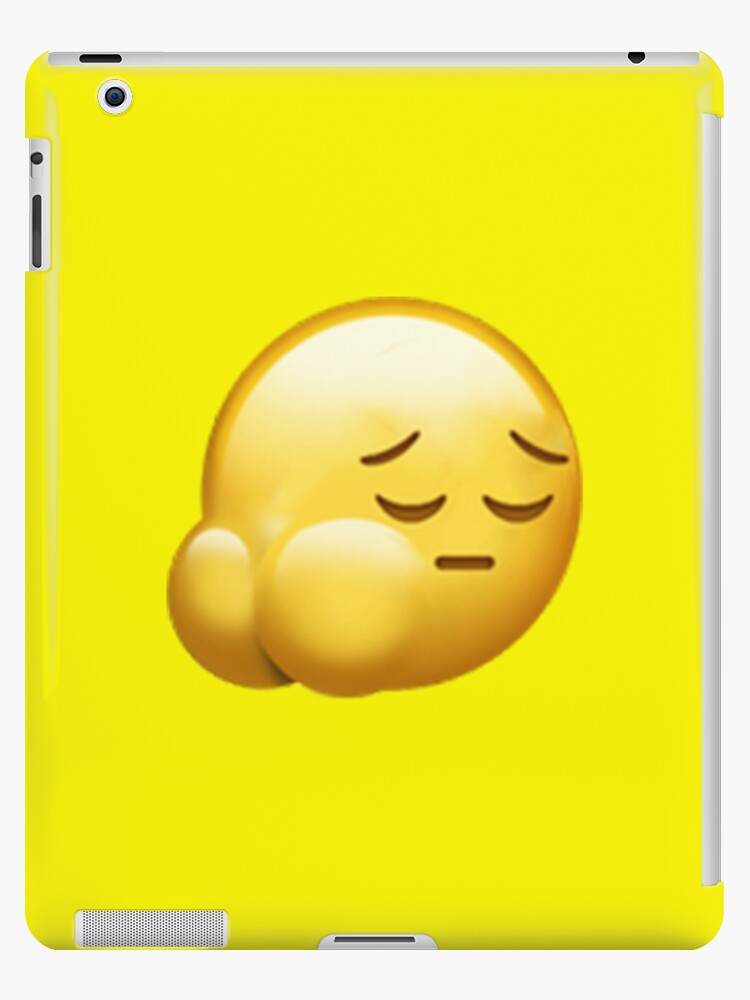 Sad cursed emoji | iPad Case & Skin