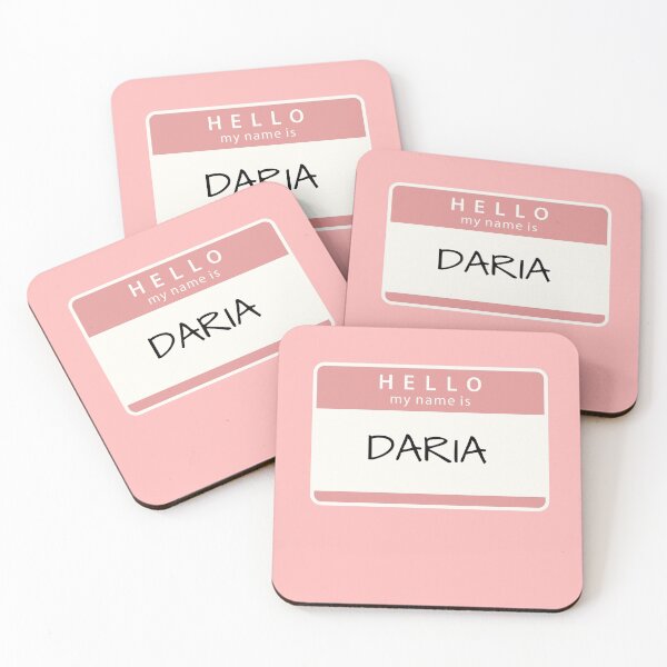 Item preview, Hello my name is Daria designed and sold by melbournegirl.