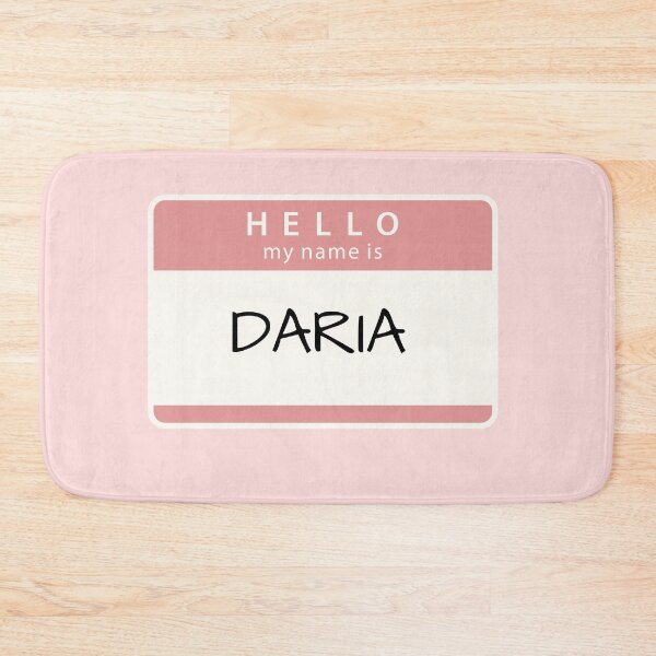 Item preview, Hello my name is Daria designed and sold by melbournegirl.