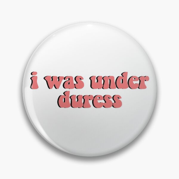 Item preview, Outer Banks I Was Under Duress Red designed and sold by Sabrina Manni.