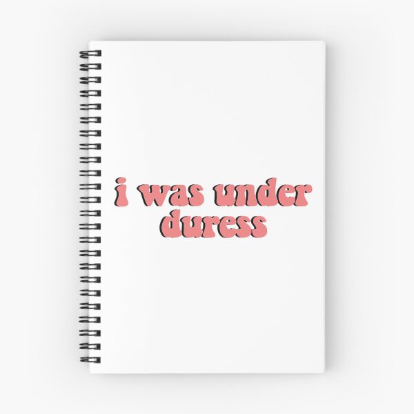 Item preview, Outer Banks I Was Under Duress Red designed and sold by Sabrina Manni.