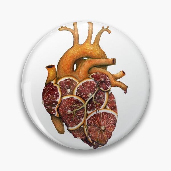 Item preview, Blood Orange Heart designed and sold by Christy Grace.