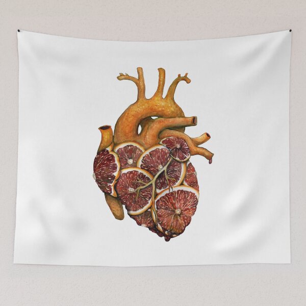 Item preview, Blood Orange Heart designed and sold by Christy Grace.