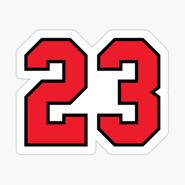 23 number jersey