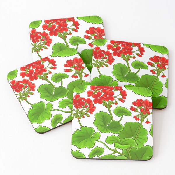 Item preview, Red Geraniums! Gorgeous geraniums in red! designed and sold by Pinnypin.