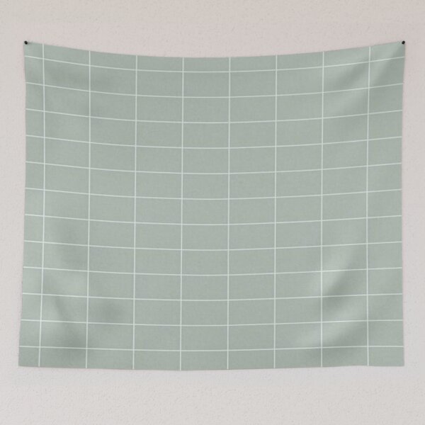 Item preview, Sage Grid Background designed and sold by flying-flamingo.