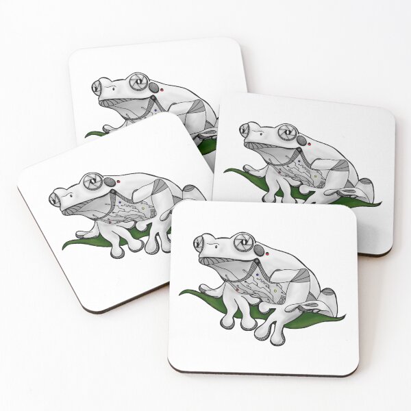 Item preview, Cyborg Frog Reboot! designed and sold by Mina Arts Apparently.